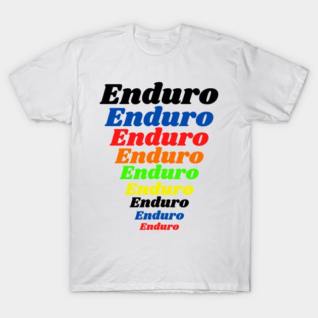 Awesome Dirt bike/Enduro design. T-Shirt by Murray Clothing